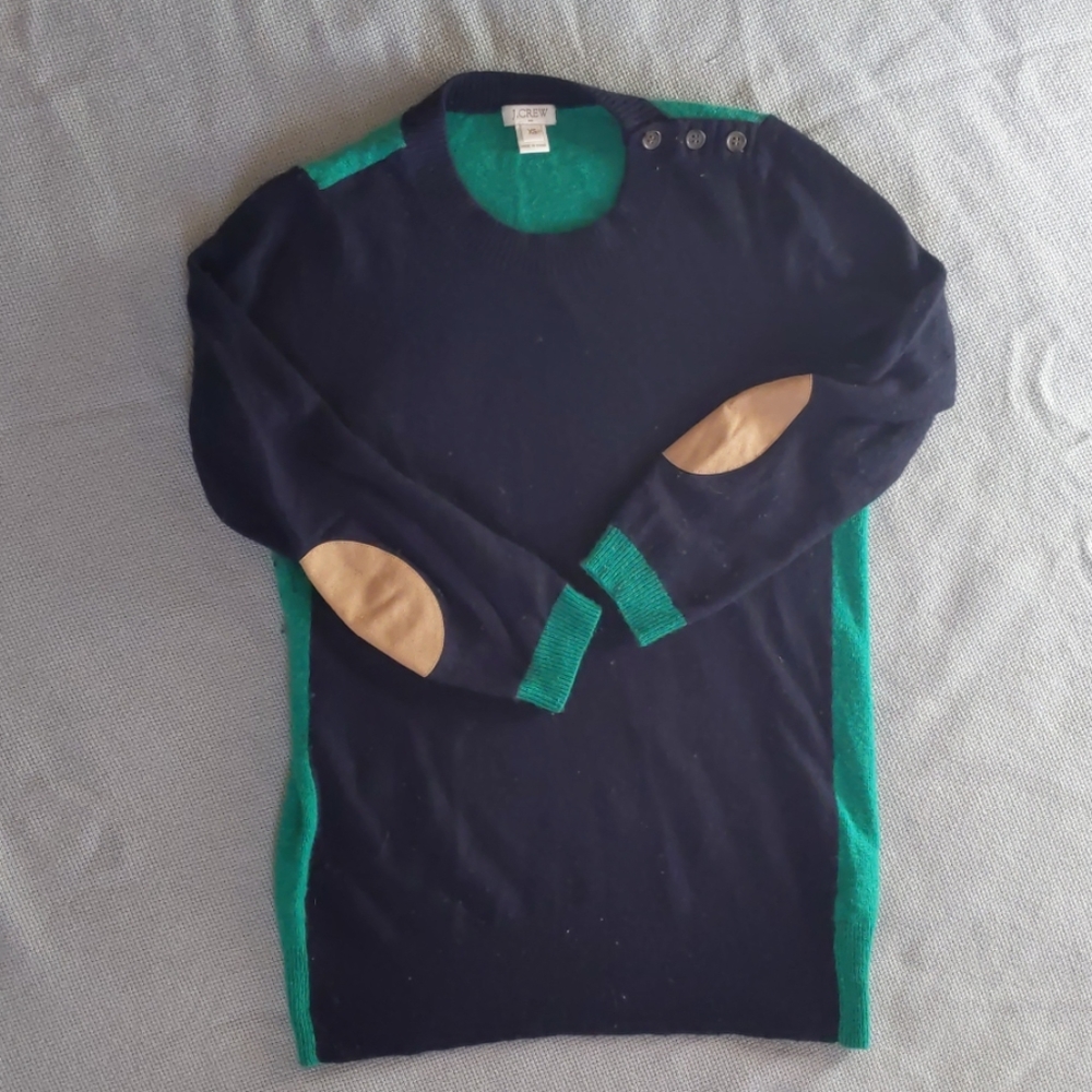 J. Crew Two Tone Sweater - Picture 2 of 8